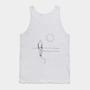 Man and the Moon Tank Top